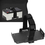 Small Battery Tray Fit 12V-6V /  7AH 8AH 9AH 12AH 15AH Batteries and More, Adjustable Hold-Down Strap Battery Mount Compatible with Boats, Kayaks, Motorcycles, ATVs, Generators, Jetskis