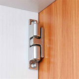 5Pcs 2.75"/ 70mm Double Ball Tension Roller Catch Latch, Solid Brass Hardware Fitting with Screws for Cabinet, Closet & Furniture Door, Chromium Plated