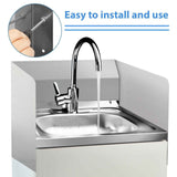 2pcs15 x 6 Inch Stainless Steel Splash Guard Stainless Steel Wall Mount Guard with Screws Screws for Bathroom Sink Side Sink Splash Prep Sinks Protector for Commercial Kitchen Restaurant