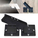 7.5" Flip Gate Latch Lock with Padlock Holes, 4mm Heavy Duty Aluminum Alloy Door Latch for Outdoor Wooden Fence, Swing and Sliding Open Gate, Double Gate, Barn Door, Shed, Vinyl Fence, Yard