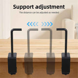 Craft Paper Roll Holder Tabletop Dispenser Suitable for Any Table from 0-1.8” and Roll of Paper Up to 7” Thick Dispenser Suitable for Painting or Craft Packaging
