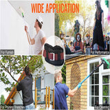 2 Packs Drywall Stilt Replacement Parts, Comfort Stilt Pads Protective Padded Leg Bands for Drywall, Nylon Adjustable Stilt Leg Straps, Suitable for Home Decoration, Street Performance