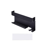 7 in 1 Storage Hair Dryer Holder for Curling Iron Accessories, Hair Tool Organizer Wall Mount, Curling Iron Holder Organizer, Bathroom Hair Straightener Holder Stand for Styler Attachments Organizer, Black
