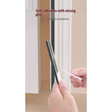 33 Ft Gray Self-Adhesive Soundproofing Weather Stripping for Doors and Windows, 0.35" Wide x 0.2" Thick