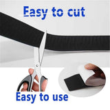 2 pack Automotive Squeegee Felt Self Adhesive Decal Felt Polyester Felt for Auto Vinyl Wraps Tools Wallpaper Tools Furniture Pads Length in total 19.6 ft/6M （5cm wide）