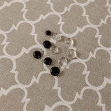 Rectangle Table Cloth, Waterproof Tablecloths with Backing for Rectangle Tables, Wipeable Spillproof Plastic Tablecloth for Dining, Camping, Indoor and Outdoor (140*200cm)