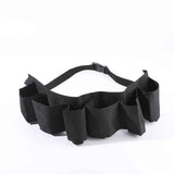 2 Pcs Beer Belt Holder for Men 6 Cans Beer Can Holder for Drinking Adjustable Black Drinking Accessories for Halloween Christmas Men Women Outdoor Camping Hiking Picnic Party