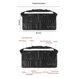 Professional Makeup Apron - Makeup Artist Brush belt , Brush Pouch Holder Multi Pockets with Belt Strap Bag (Brushes Not Included)