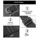 Professional Makeup Apron - Makeup Artist Brush belt , Brush Pouch Holder Multi Pockets with Belt Strap Bag (Brushes Not Included)