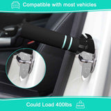 2 pack Car Door Handle for Elderly: Non-Slip Grip and Sturdy Assist Support - Fits Most Vehicles for Easy Getting in and Out of Car - Helpful for Seniors Handicapped Pregnant Women Children