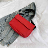 Lightweight Messenger Bag for Men, Medium Classic Crossbody Flap Casual Satchel Crossbody Courier Bag for Men