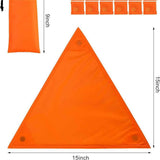 Set of 4 Safety Hunting Blind Panel Set – Magnetic Signal Panel with 12 Buttons & Storage Bag,Portable Blind Cover for Ground Blind Tree Stand