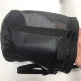 Horse Feed Bag Pack of 2, Feed Bags for Horses with Ventilation Mesh, Comfort Nose Pad Neck Pad, Adjustable Strap, Spill Proof Design for Independent Feeding Grain (M)
