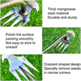 Weed Puller Tool, Garden Weed Pulling Tool, Portable Garden Weeder Tool for Vegetable Gardening Backyard Farm (Wooden Handle)