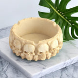 Skeleton Head Ashtray, Skull Head Ashtray, Circular Home Ashtray, Cross-Border Creative Home Decoration Resin Used for Holiday In Australia - Darrahopens
