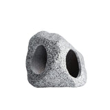 Aquarium Hideaway Rock Cave for Aquatic Pets to Breed, Play and Rest, Safe and Non-Toxic Ceramic Fish Tank Ornaments, Decor Stone