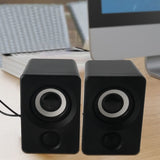 Surround Computer Speakers with Stereo USB Wired Powered Multimedia Speaker for PC/Laptops/Smart Phone