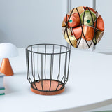 Coffee Pod Holder Coffee Holder Rack Fruit Storage Organizer Coffee Capsule Storage Storage Box, Without Lid