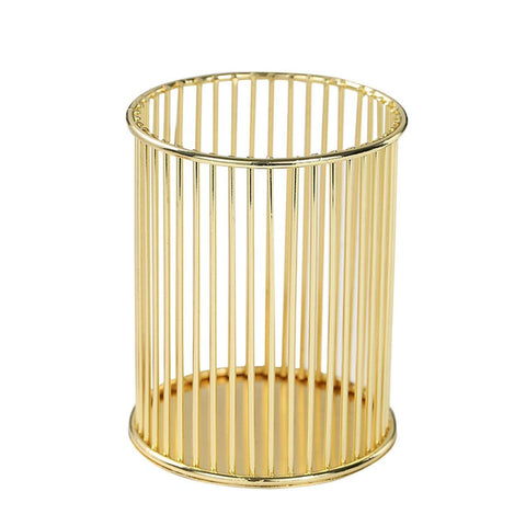 Metal Pen Holder Pencil Cup Holders For Desk Cute Organizer, Makeup Brushes Cup Holder Organizer, Pencil Cup Desk Organizer, 1PC In Australia - Darrahopens