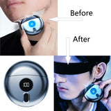 Travel Men's Shaver,Mini Electric Razor, power display USB Rechargeable Shaver Multifunctional Portable Travel Razor Wet Dry Use In Australia - Darrahopens