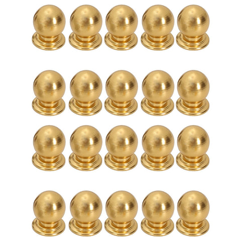 20 Pcs Cabinet Knobs Round Ball Knobs Bathroom Cabinet Knobs Dresser Knobs, Modern Cabinet Hardware for Kitchen Gold In Australia - Darrahopens