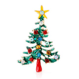 Women Vintage Christmas Tree Brooch Pin Rhinestone Jewelry Gift| Fashion in practical eye-catching luxury and high intensity. In Australia - Darrahopens
