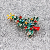 Women Vintage Christmas Tree Brooch Pin Rhinestone Jewelry Gift| Fashion in practical eye-catching luxury and high intensity. In Australia - Darrahopens
