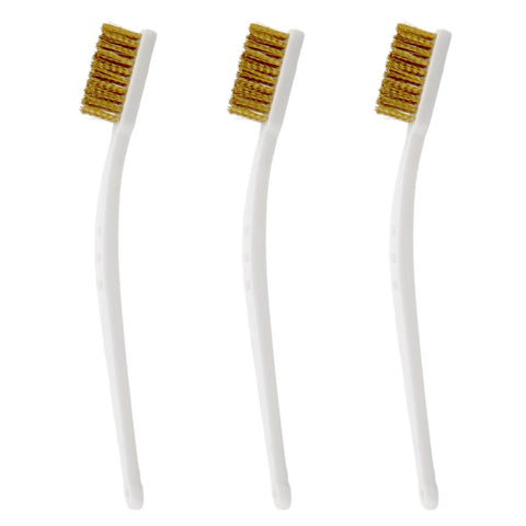 Small Brass Brush 3PCS Brass Wire Brushes for Cleaning, Rust Remover for Metal Wood Rustoleum Fabric Spray Paint In Australia - Darrahopens