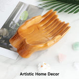 Crystal Holder Carved Hands Offering Bowl for Crystal Stone Keepsakes Trinkets Display,Carved Hand Crystal Display Shelf In Australia - Darrahopens