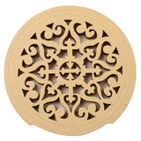 41 inch Wood + Sponge Guitar Sound Hole Cover, Wood Sound Hole Block Protector for Acoustic Classic Guitar