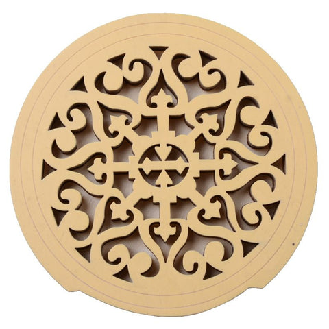 41 inch Wood + Sponge Guitar Sound Hole Cover, Wood Sound Hole Block Protector for Acoustic Classic Guitar