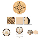 41 inch Wood + Sponge Guitar Sound Hole Cover, Wood Sound Hole Block Protector for Acoustic Classic Guitar