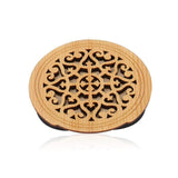 41 inch Wood + Sponge Guitar Sound Hole Cover, Wood Sound Hole Block Protector for Acoustic Classic Guitar