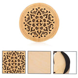 41 inch Wood + Sponge Guitar Sound Hole Cover, Wood Sound Hole Block Protector for Acoustic Classic Guitar