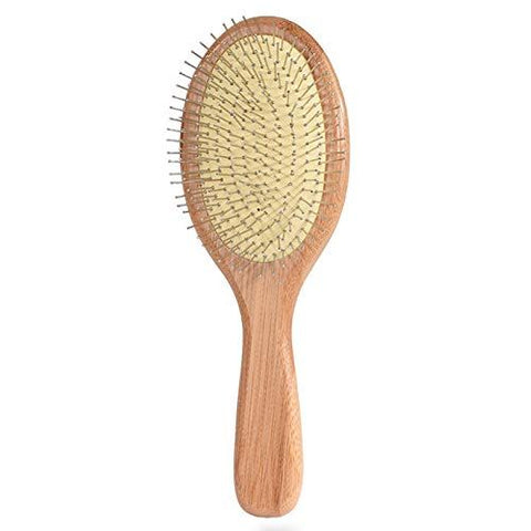 Wooden Steel Needle Hair Brush Pin Hairbrush Scalp Massage Improve Hair Health Wood Paddle Detangling Comb In Australia - Darrahopens
