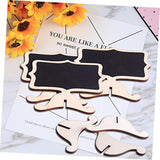 10 pcs Mini Blackboard Signs Mini Chalkboards Mini Blackboard Stand Mini Chalkboard Signs  light weight makes it easy
