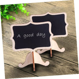 10 pcs Mini Blackboard Signs Mini Chalkboards Mini Blackboard Stand Mini Chalkboard Signs  light weight makes it easy