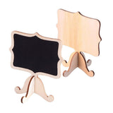 10 pcs Mini Blackboard Signs Mini Chalkboards Mini Blackboard Stand Mini Chalkboard Signs  light weight makes it easy