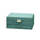 Jewelry Box Organizer, Necklace Jewelry Storage Organizer with Drawer Lock Women Jewelry Display Holder Case In Australia - Darrahopens