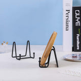 Plate Stands for Display - Iron Easel Stand Plate Holder Display Stand Picture Frame Stand for Pictures | Photo|Decorative Plate