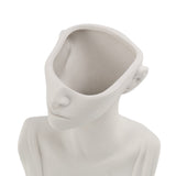 Human Head Face Flower Vases Portrait Vase Decorative Nordic Flower Pot Ornament Ceramics Statue Crafts Home