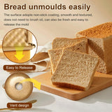 Loaf Pan with Lid Nonstick Bread Toast Mould Mini Square Toast Box for Home Baking Ideal Baking Set Gift for Bread Lover