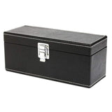 Polyurethane Leather For Certified Coin Holders Slabs Exquisite Professional Storage Box Case - (Color: Black)