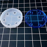 New Mini Resin Table Mold Silicone Mold Epoxy Mold Exhibition Table Mold DIY Crafting Tools DIY Crafts Mold Crystal Drop Glue Mold