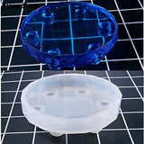 New Mini Resin Table Mold Silicone Mold Epoxy Mold Exhibition Table Mold DIY Crafting Tools DIY Crafts Mold Crystal Drop Glue Mold