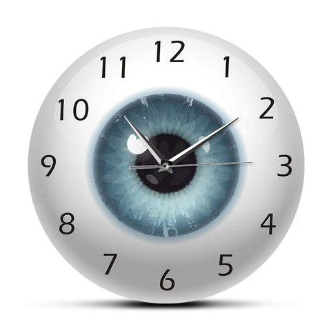 Pupil Core Sight View Ophthalmology Silent Wall Clock Battery Operated Quartz 12inch All Seeing Human Body Anatomy Novelty In Australia - Darrahopens
