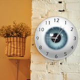 Pupil Core Sight View Ophthalmology Silent Wall Clock Battery Operated Quartz 12inch All Seeing Human Body Anatomy Novelty