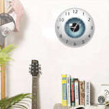 Pupil Core Sight View Ophthalmology Silent Wall Clock Battery Operated Quartz 12inch All Seeing Human Body Anatomy Novelty