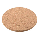 Set of 10 Cork Bar Drink Coasters - Absorbent and Reusable - 90mm, 5mm Thick Pack Round Cork Mats Cork Backing Sheets Reusable In Australia - Darrahopens