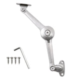 360 degree rotating support rod for cabinet doors, allowing for arbitrary parking. Hardware accessories for wardrobes